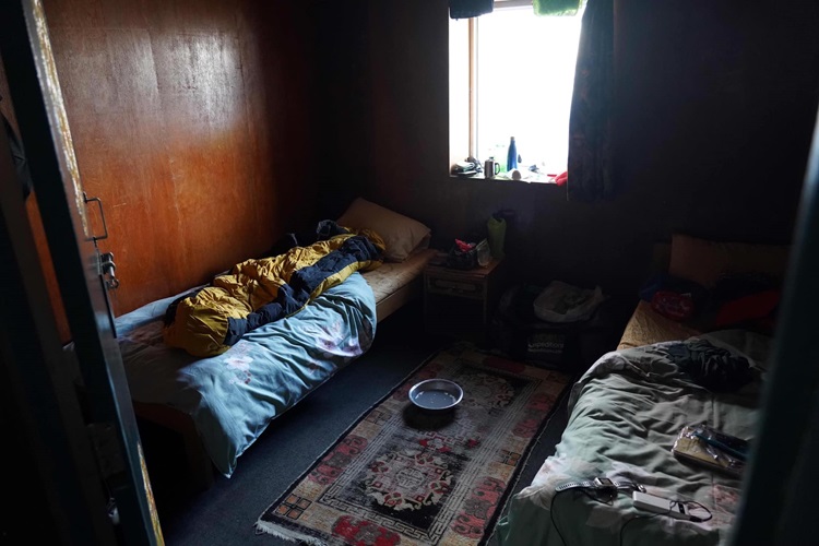 A lodge at Lobuche, Nepal.