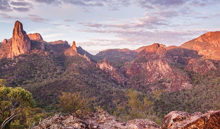 The Bread Knife. Warrumbungle National Park. Source: NSW National Parks
