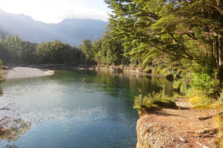 The Clinton River, Milford Track New Zealand