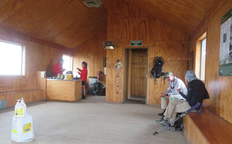 The top of McKinnon Pass, Milford Track New Zealand