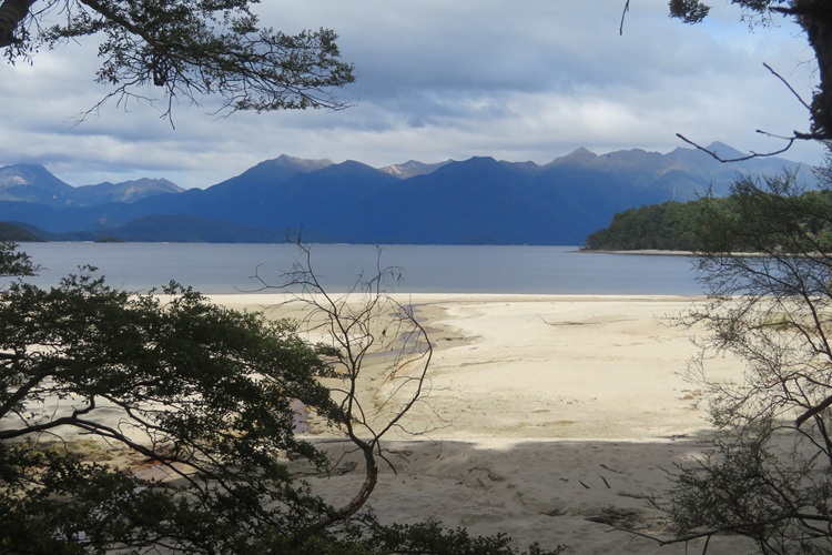 Lake Manapouri on the Kepler Track, New Zealand