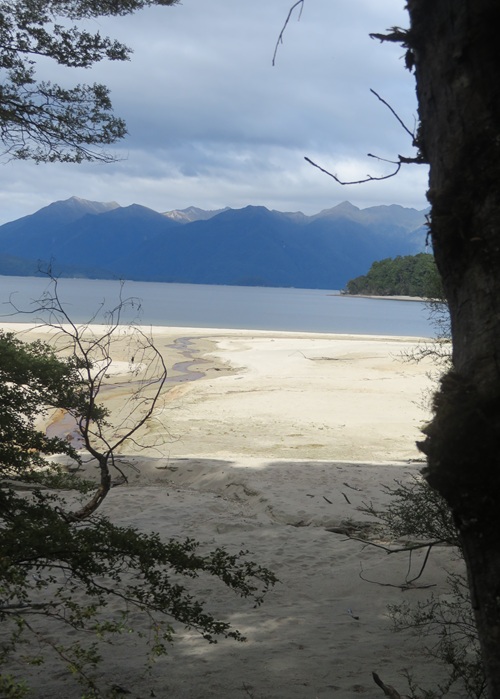 Lake Manapouri on the Kepler Track, New Zealand