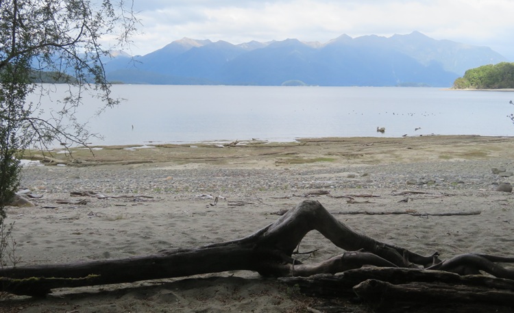 Lake Manapouri on the Kepler Track, New Zealand
