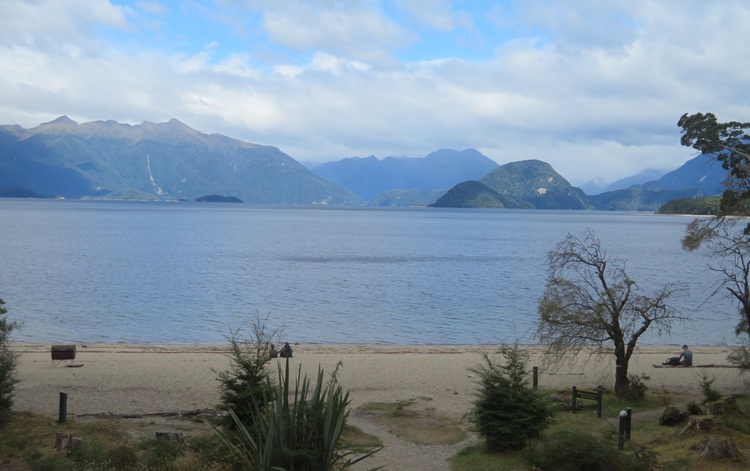 Lake Manapouri on the Kepler Track, New Zealand