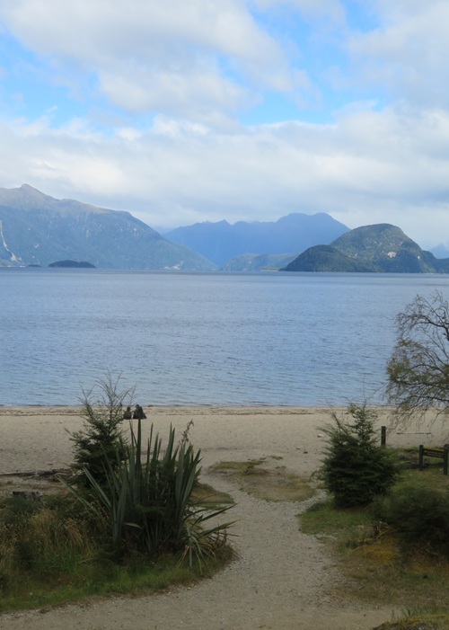Lake Manapouri on the Kepler Track, New Zealand