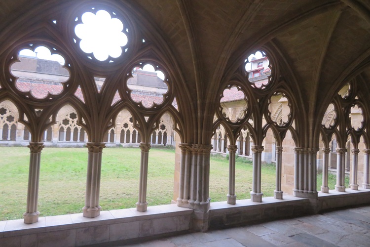 Bayonne Cathedral cloisters, southern France