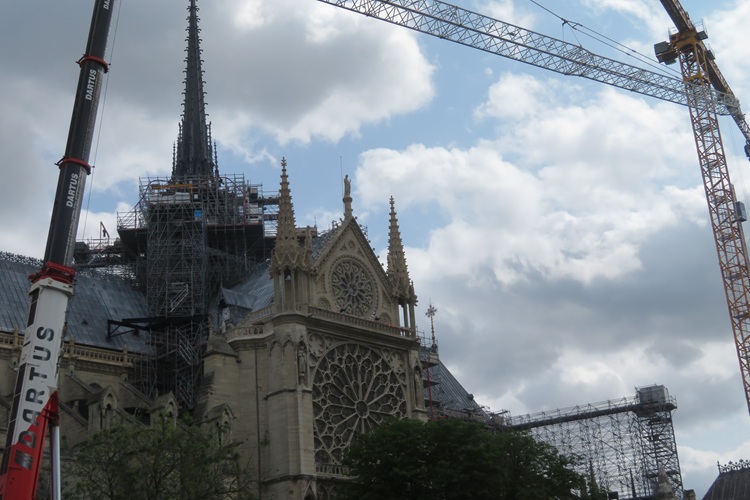 The Notre Dame Cathedral, Paris France