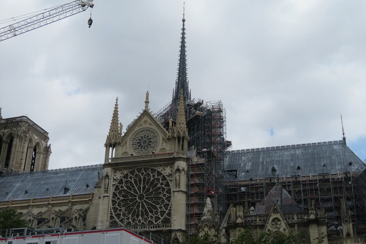The Notre Dame Cathedral, Paris France