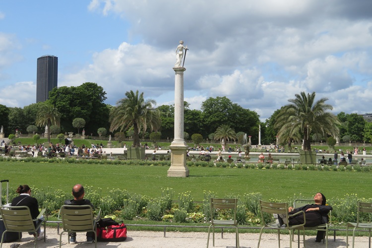 The Luxembourg Gardens, Paris France