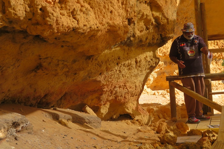 The Ngaut Ngaut Conservation Area on the Murray River, South Australia