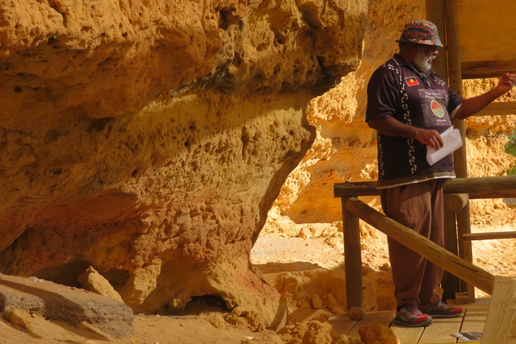The Ngaut Ngaut Conservation Area on the Murray River, South Australia