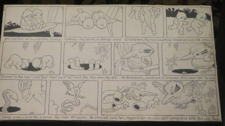 Bib and Bub turn 100. The Amaze Gallery, State Library NSW Sydney