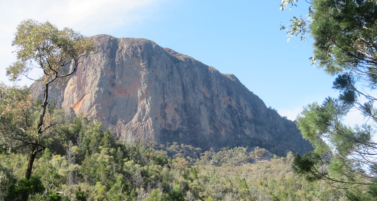 Heading to Mt Exmouth in the Warrumbungle National Park, Western NSW