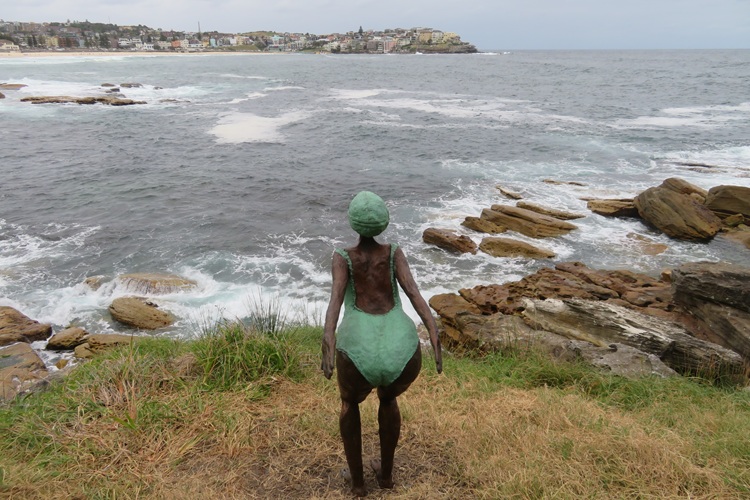 Lily at Sculpture by the Sea, Bondi Beach 2025