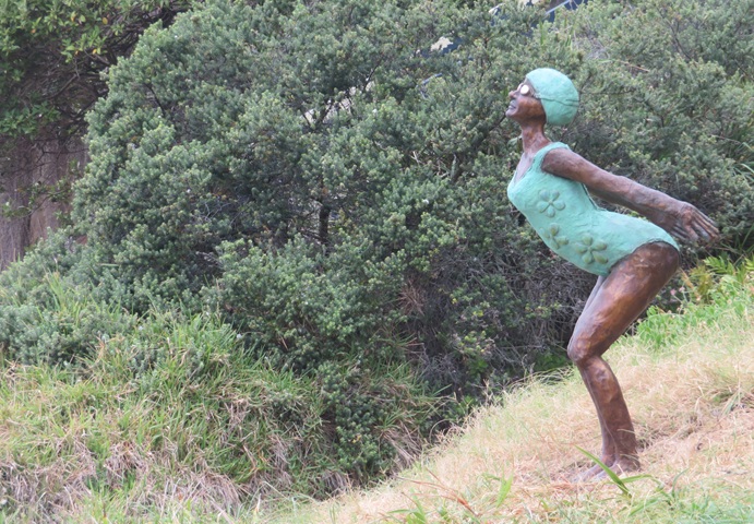 Lily at Sculpture by the Sea, Bondi Beach 2025