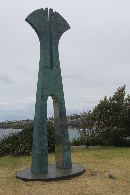 Reflection at Sculpture by the Sea, Bondi Beach 2025