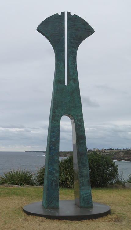 Reflection at Sculpture by the Sea, Bondi Beach 2025