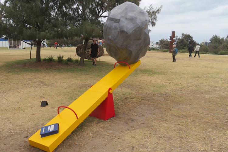 The Power of Knowledge at Sculpture by the Sea, Bondi Beach 2025