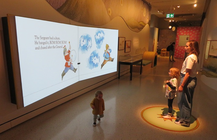 The Curious World of Pamela Allen Exhibition at State Library NSW, Sydney