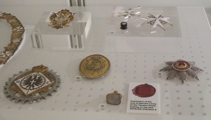 Items from the Objects Gallery at the State Library NSW Sydney