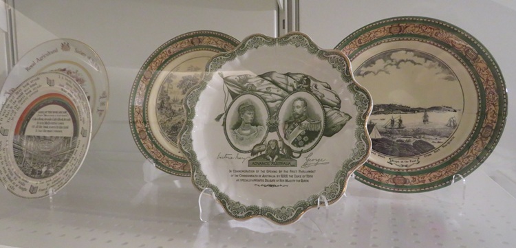 Items from the Objects Gallery at the State Library NSW Sydney