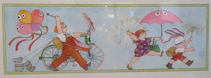 The Curious World of Pamela Allen Exhibition at State Library NSW, Sydney