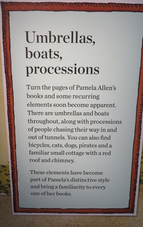 The Curious World of Pamela Allen Exhibition at State Library NSW, Sydney