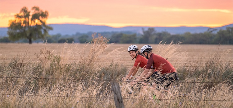 Lachlan Valley Cycle Trail. Source: Visit Parkes