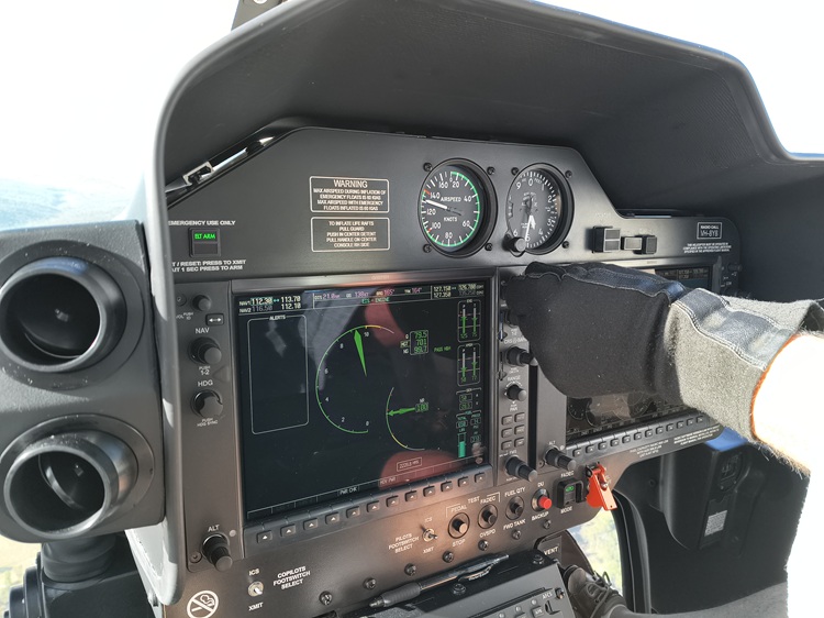 Helicopter flight from Mudgee to Goulburn, January 2026