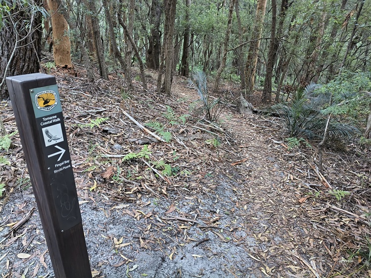Signs on the Tomaree Coastal Walk