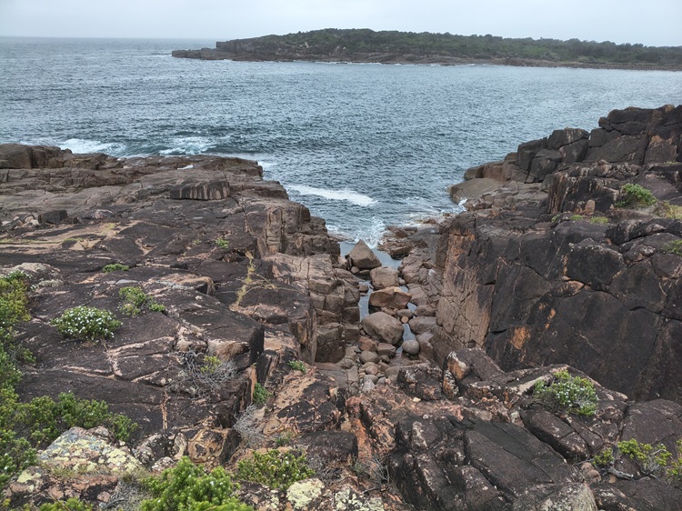 Water views on the Tomaree Coastal Walk, NSW