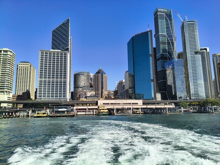 Farewell Circular Quay, Sydney
