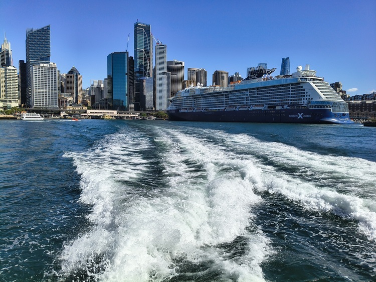 Cruise Ship at Circular Quay, Sydney