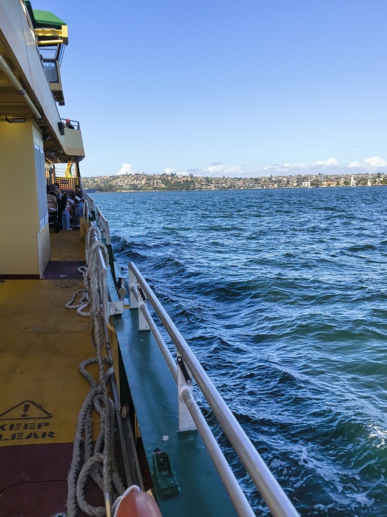 Circular Quay to Manly ferry, Sydney