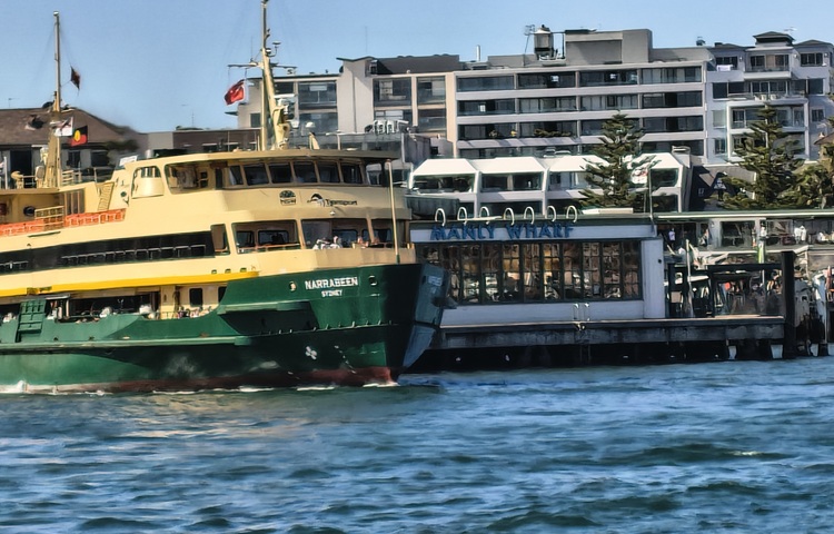 Circular Quay to Manly ferry, Sydney