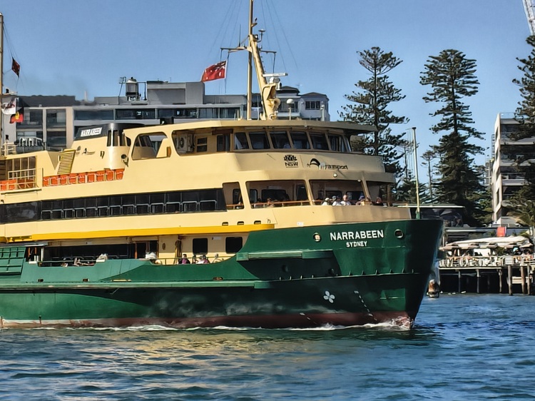 Circular Quay to Manly ferry, Sydney