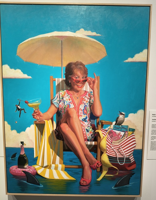 Lette loose by Sally Ryan. 2025 Archibald Prize