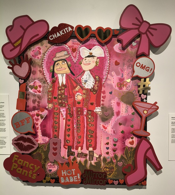 Magic Nikki and Charlie Fancy Pants Party by Meagan Pelham. 2025 Archibald Prize