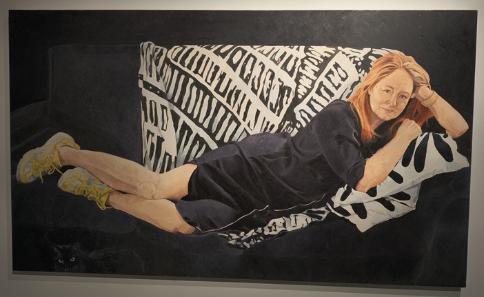 Miranda and Prince by Col Mac. 2025 Archibald Prize