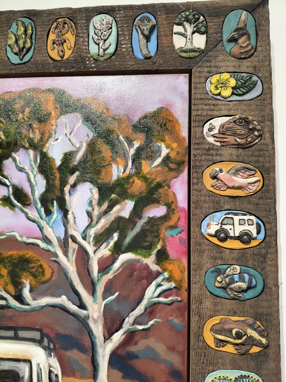 Rona and Pig at Palm Valley by Billy Bain. 2025 Archibald Prize