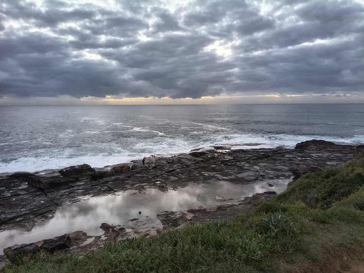 Early morning clouds at South Curl Curl Beach