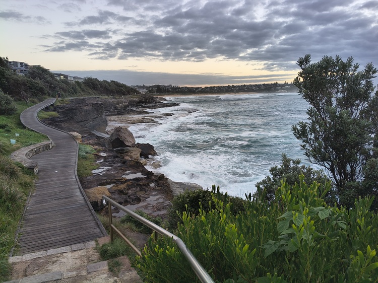 Early morning clouds at South Curl Curl Beach