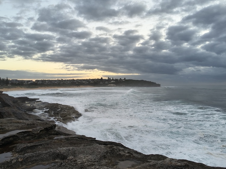 Early morning clouds at South Curl Curl Beach