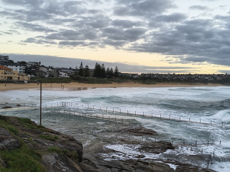 Early morning clouds at South Curl Curl Beach