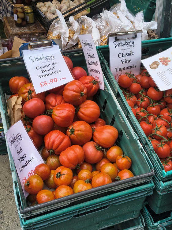 Stockbridge Market, Edinburgh, Scotland