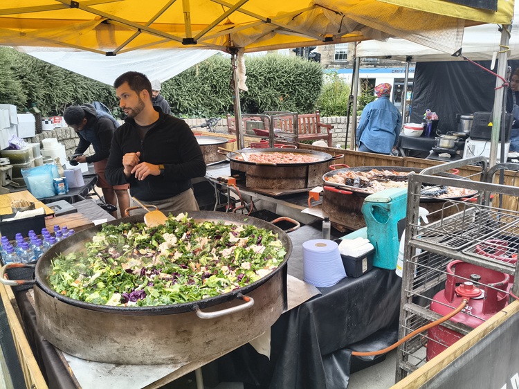 Stockbridge Market, Edinburgh, Scotland