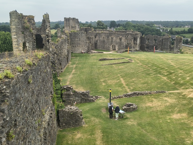 Richmond Castle in Richmond, North Yorkshire