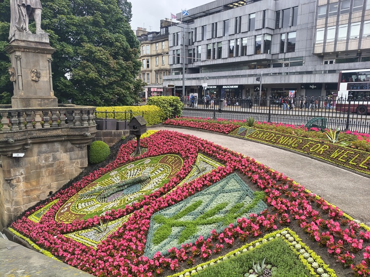 Princes Street Gardens, Edinburgh Scotland