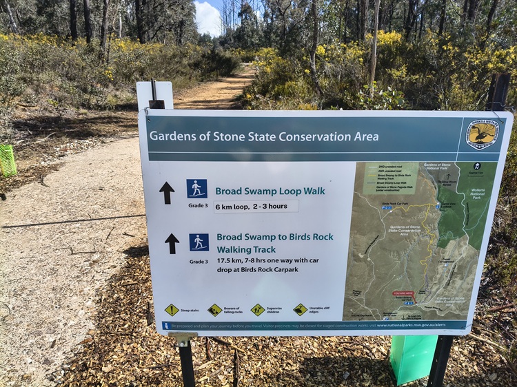 Broad Swamp Loop Trail, Gardens of Stone State Conservation Area - Lithgow NSW